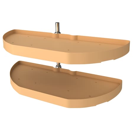 Rev-A-Shelf Plastic; Steel, Almond, 21.5 in W, 15.88 in H, 31 in D 6882-31-15-570